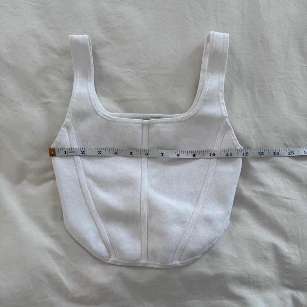 Aritzia Babaton Sculpt Knit Bustier Tank S - Picture 8 of 9